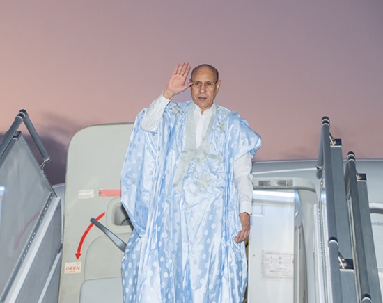 الرئيس الموريتاني يتوجه إلى دولة قطر لتقديم واجب العزاء