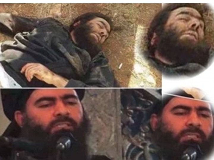 جثة زعيم تنظيم داعش