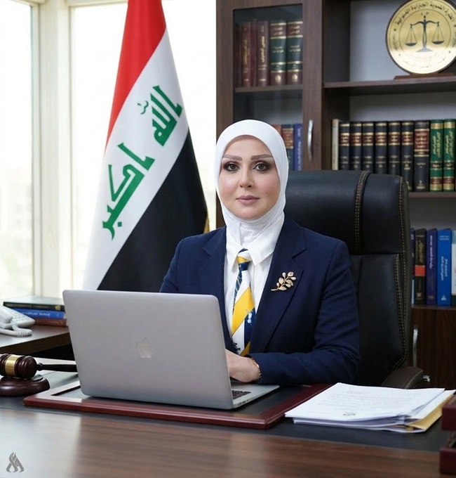 انتخاب القاضية العراقية تغريد عبد المجيد رئيساً لشبكة القاضيات العربيات(صورة)