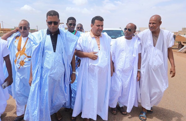 وصول منسق العمل الحزبي لحزب الإنصاف على مستوى ولاية لبراكنة إلى مدينة مال، المحطة الرابعة ضمن جولته في الولاية