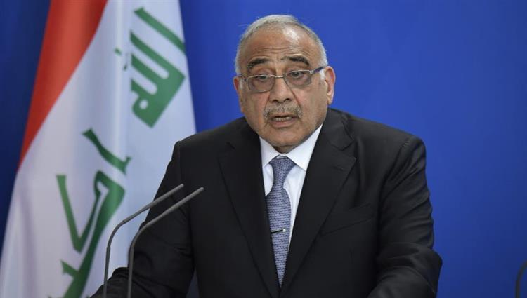 رئيس الوزراء عادل عبد المهدي