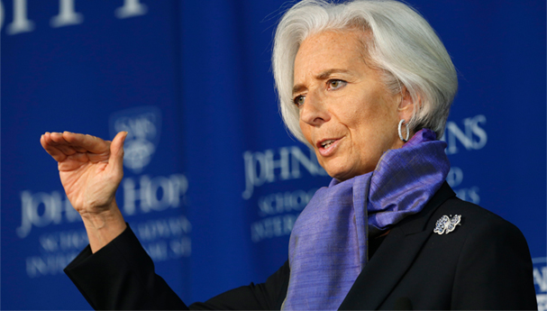 كريستين لا غاردالمديرة العامة لصندوق النقد الدولي