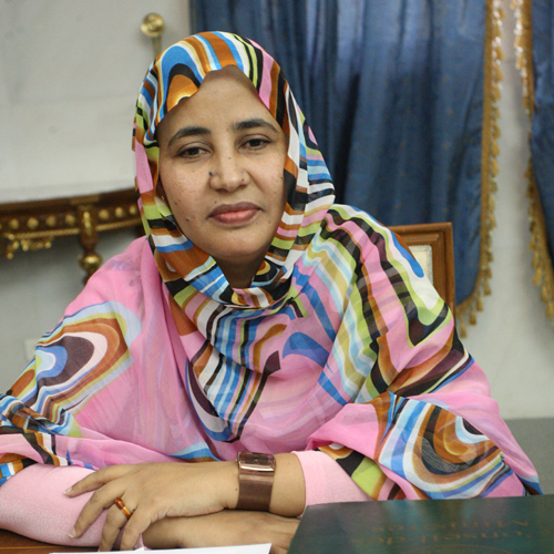 أماتي بنت حمادي رئيسة مجموعة نواكشوط الحضرية
