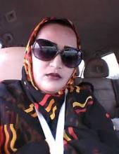 صحفية الموريتانية الشهيرة مغلاها بنت الليلي