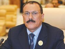 الرئيس اليمني السابق على عبد الله صالح