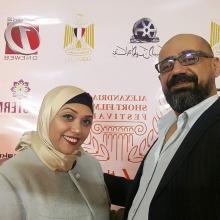 زوج الصحفية المصرية رحاب بدر